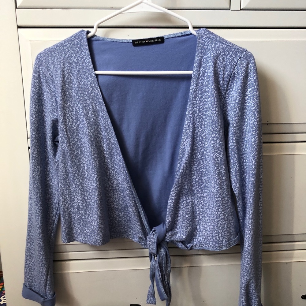 Brandy Melville wrap top